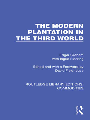 cover image of The Modern Plantation in the Third World